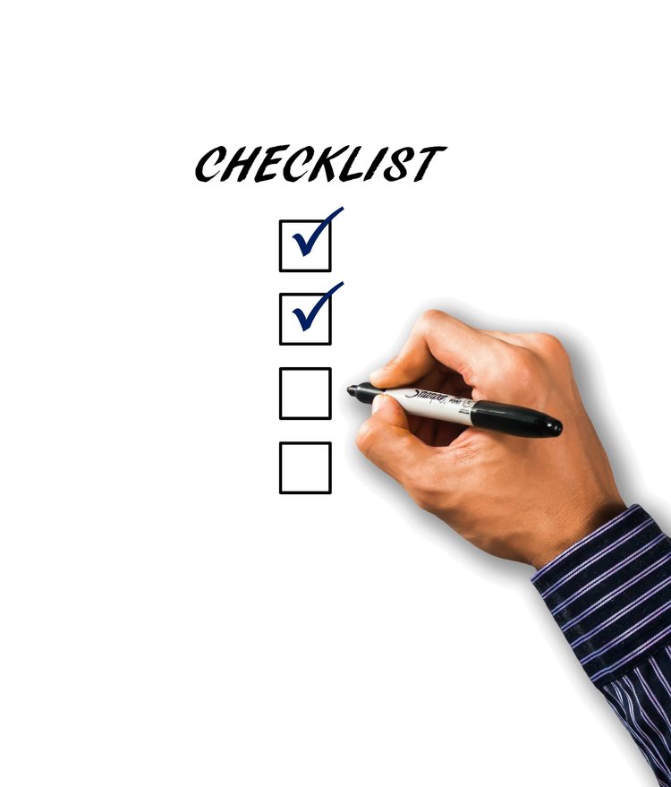 The behavior-design checklist